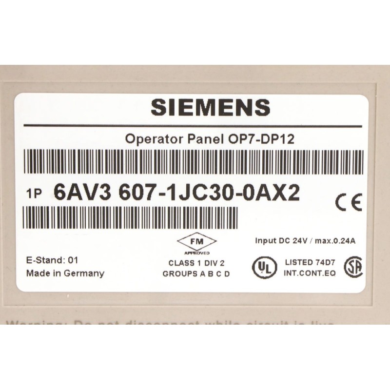 6AV3607-1JC30-0AX2