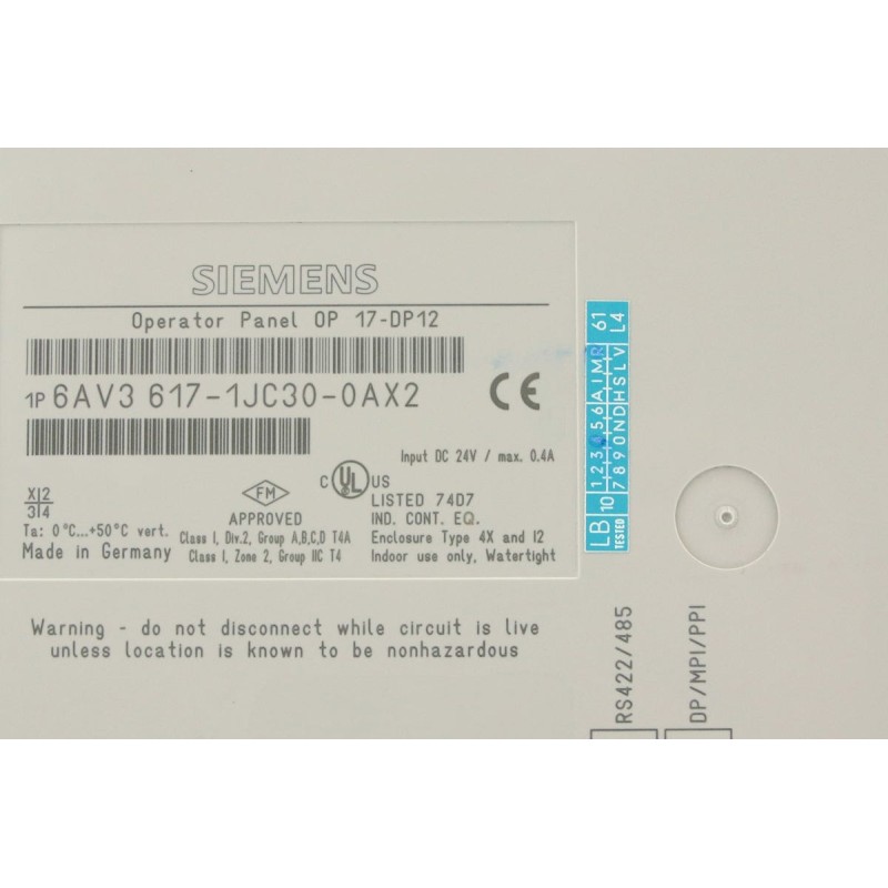 6AV3617-1JC30-0AX2