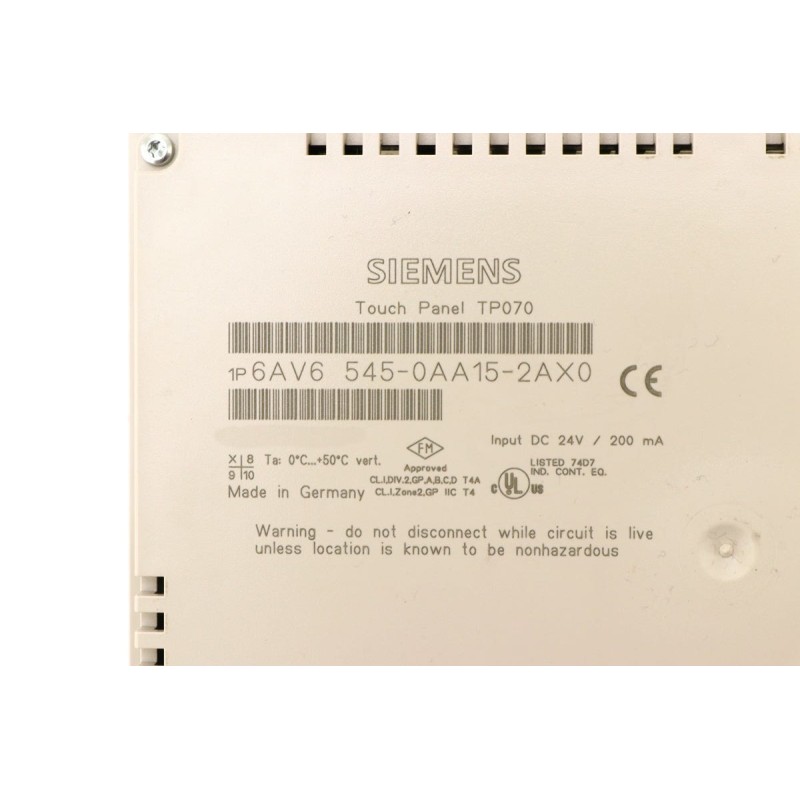 6AV6545-0AA15-2AX0