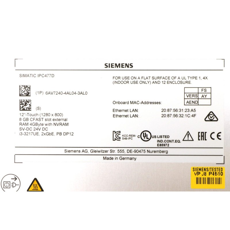 6AV7240-4AL04-3AL0