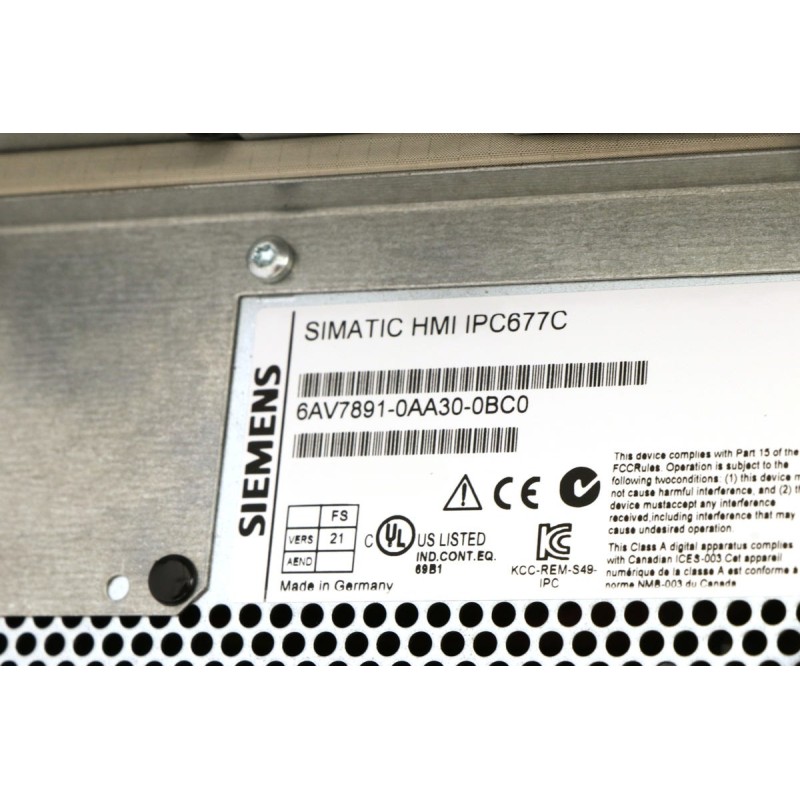 6AV7891-0AA30-0BC0