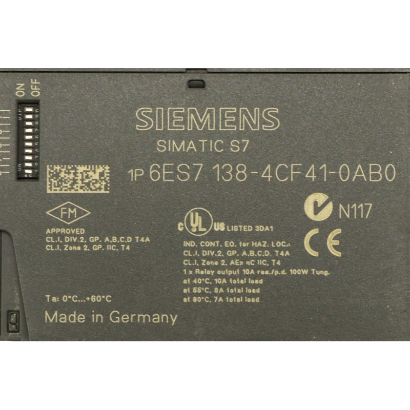 6ES7138-4CF41-0AB0