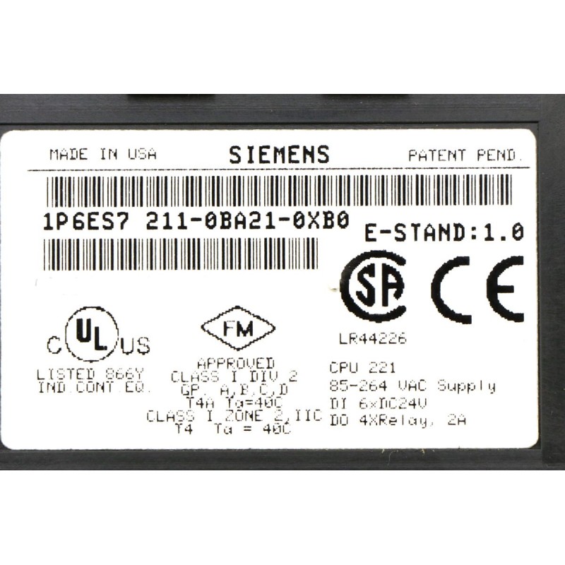 6ES7211-0BA21-0XB0