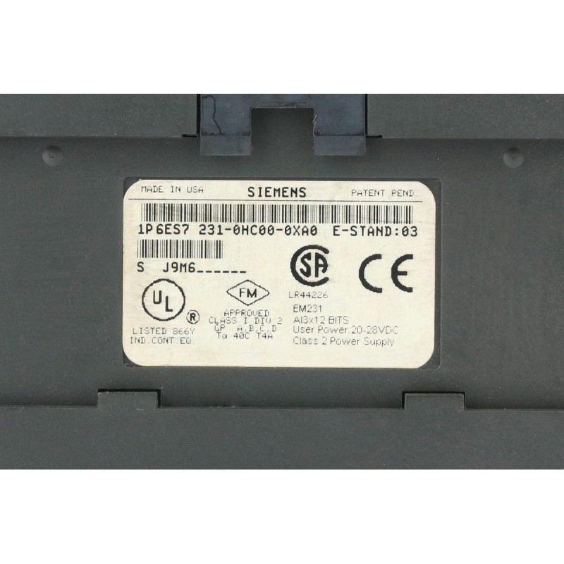 6ES7231-0HC00-0XA0