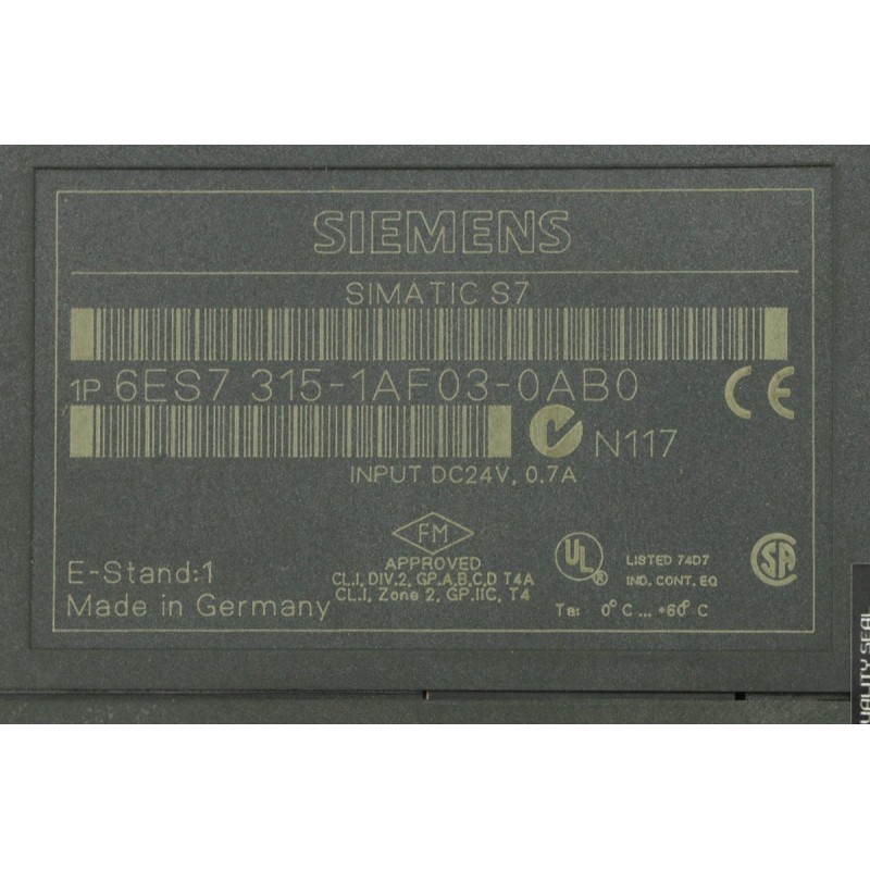 6ES7315-1AF03-0AB0