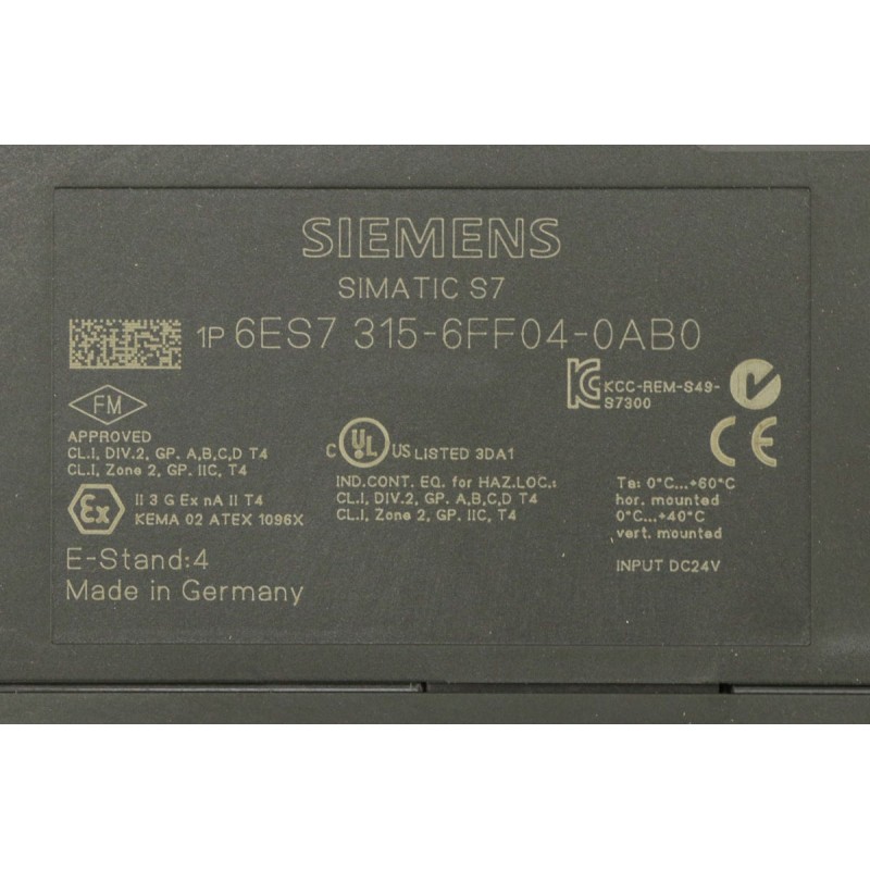 6ES7315-6FF04-0AB0