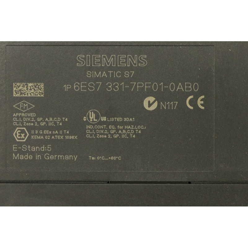 6ES7331-7PF01-0AB0