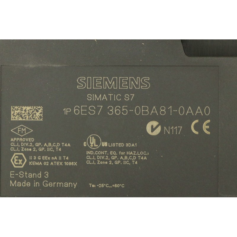 6ES7365-0BA81-0AA0