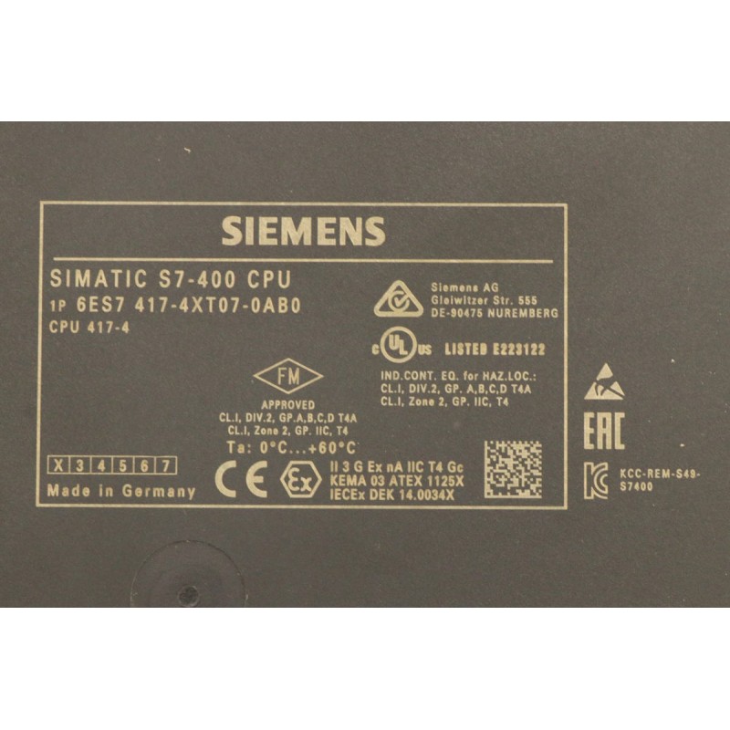 6ES7417-4XT07-0AB0