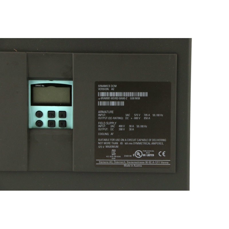 6RA8087-6GV62-0AA0-Z