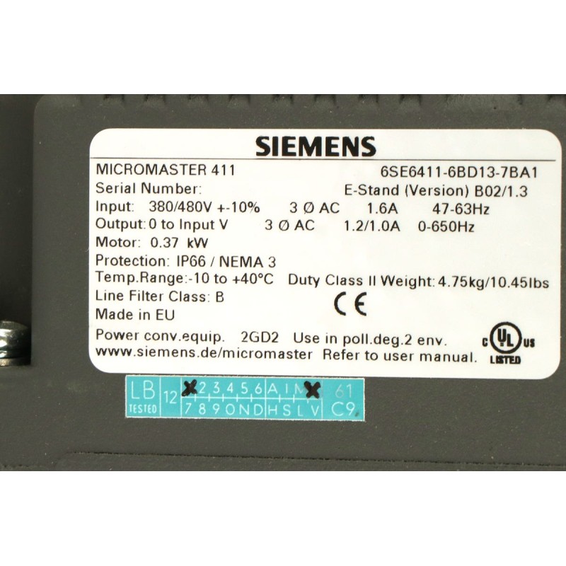 6SE6411-6BD13-7BA1