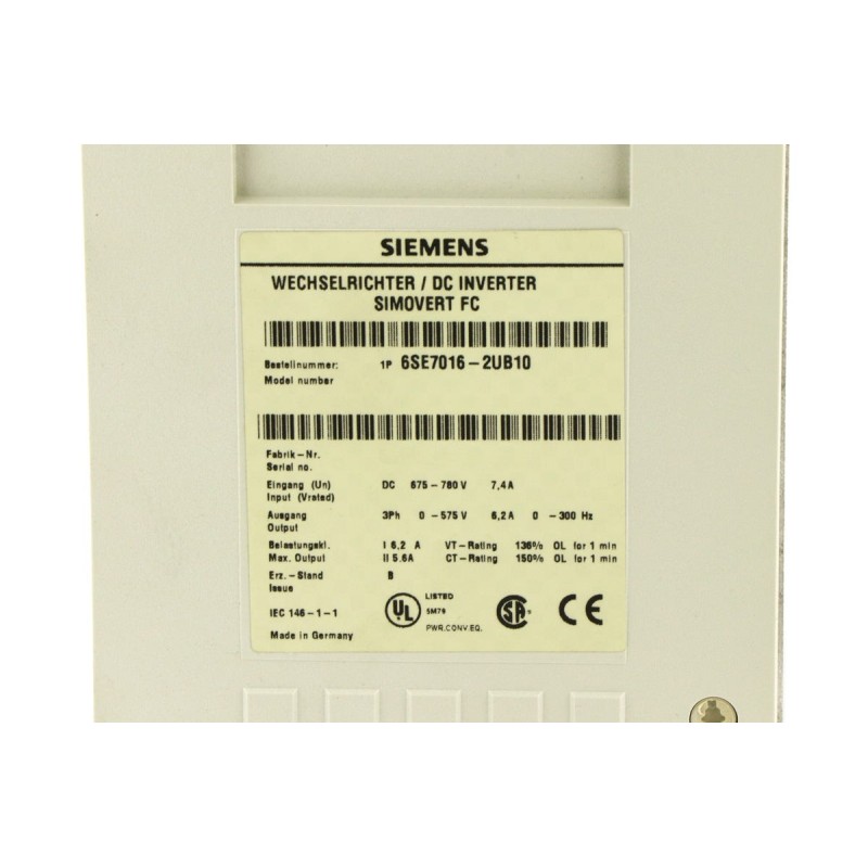 6SE7016-2UB10
