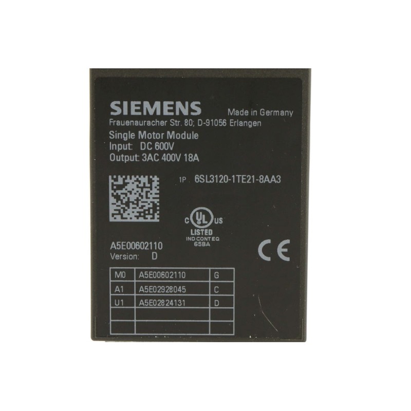 6SL3120-1TE21-8AA3