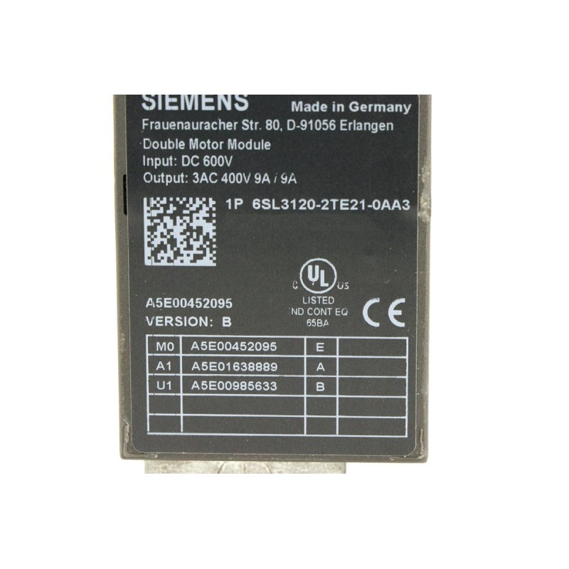 6SL3120-2TE21-0AA3